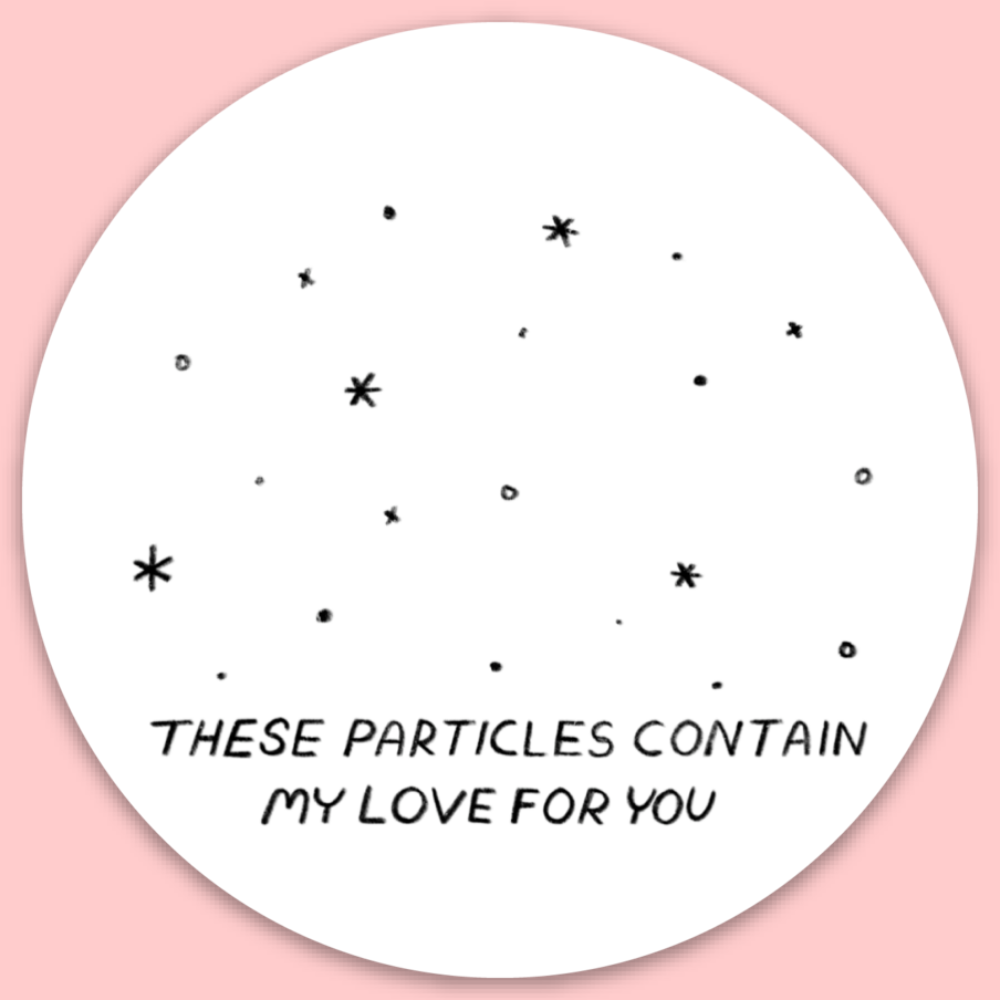 Love Particles Sticker