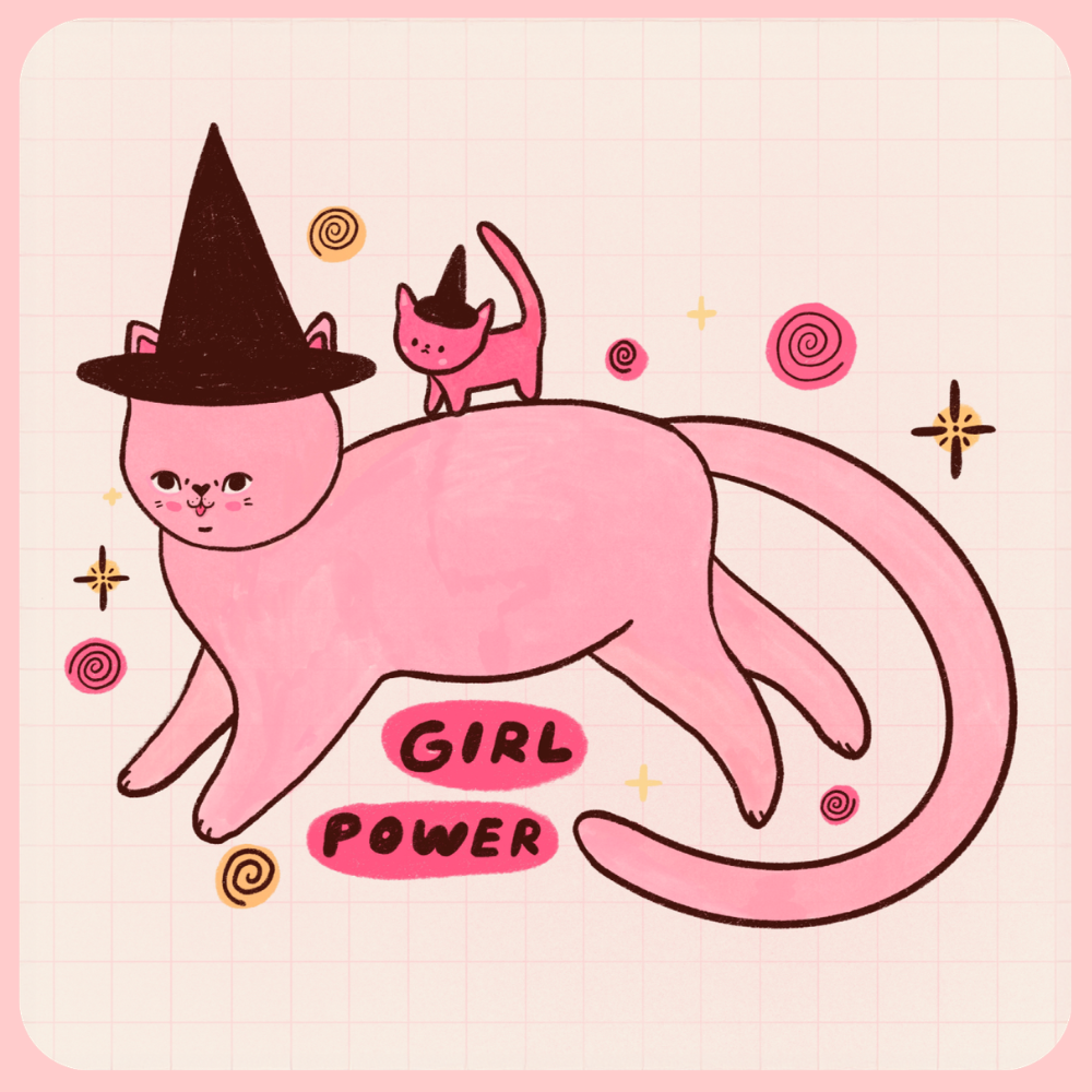 Girl Power Sticker