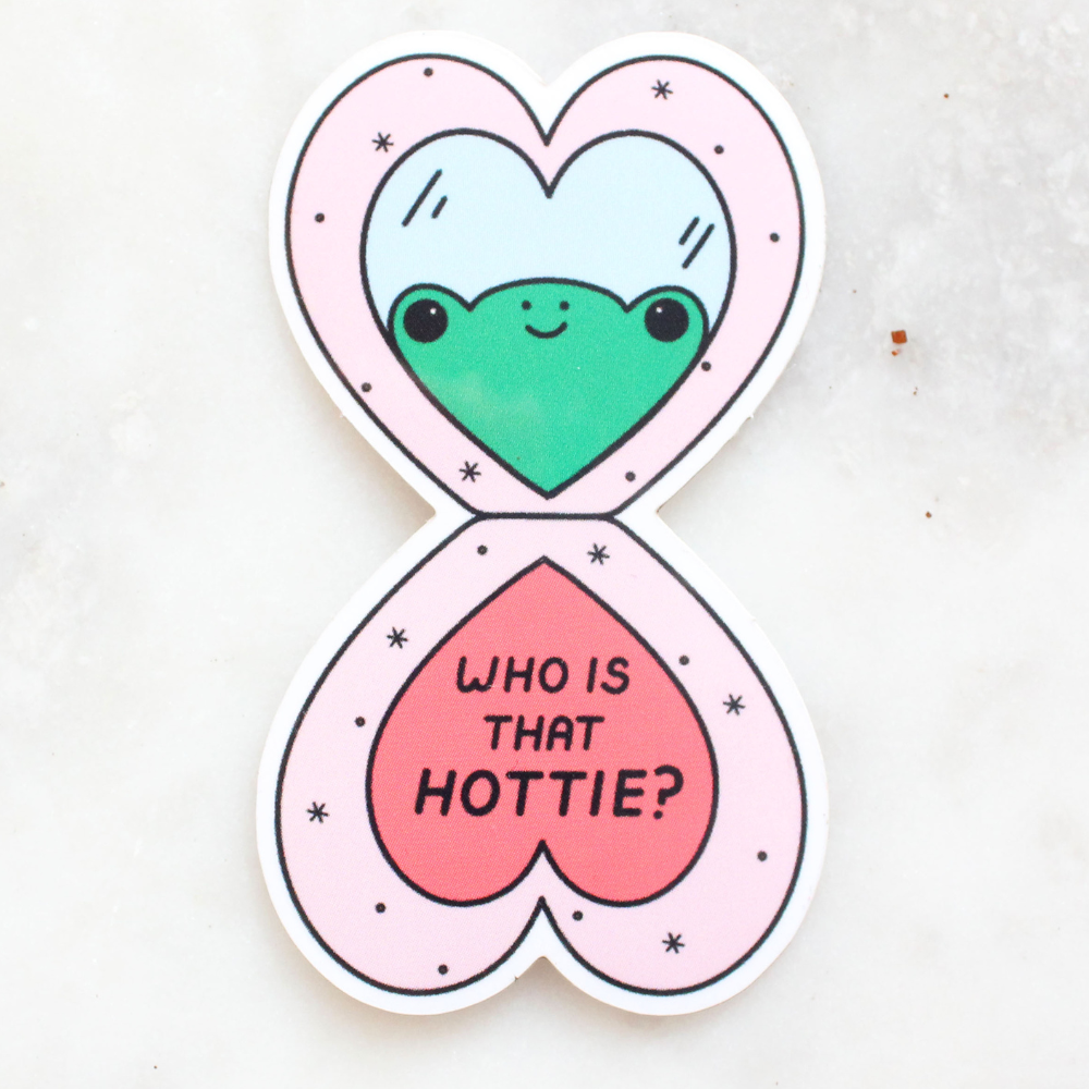 Compact Frog Sticker