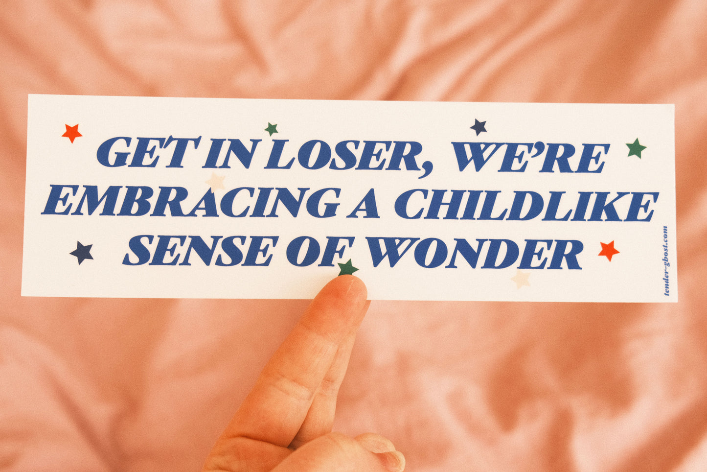 Childlike Sense of Wonder Bumper Sticker