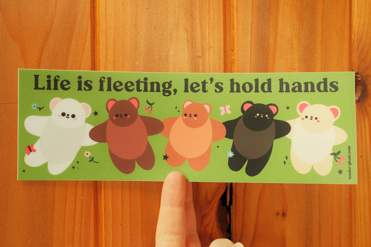 Life Is Fleeting Bumper Sticker