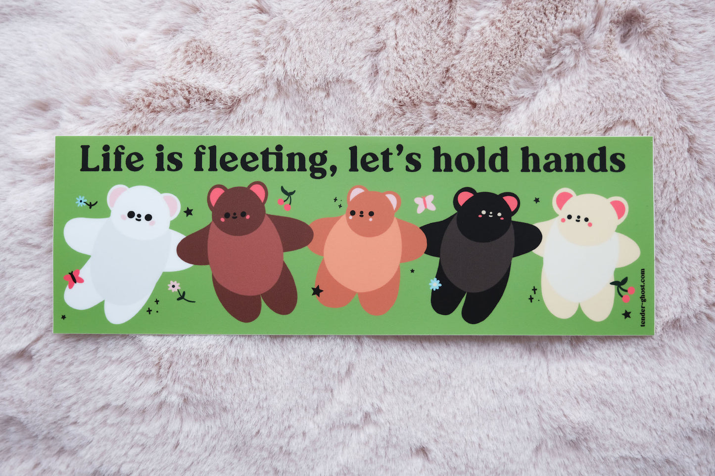 Life Is Fleeting Bumper Sticker
