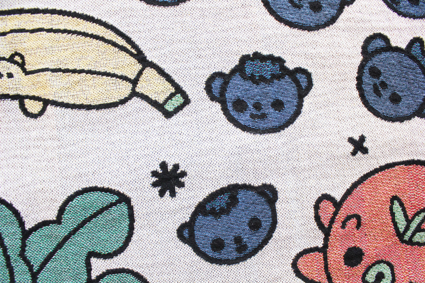 Fruit and Veggies Creature Blanket
