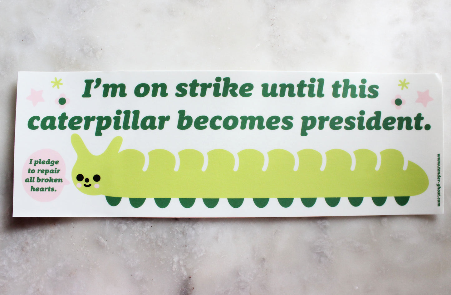 Caterpillar President Bumper Sticker