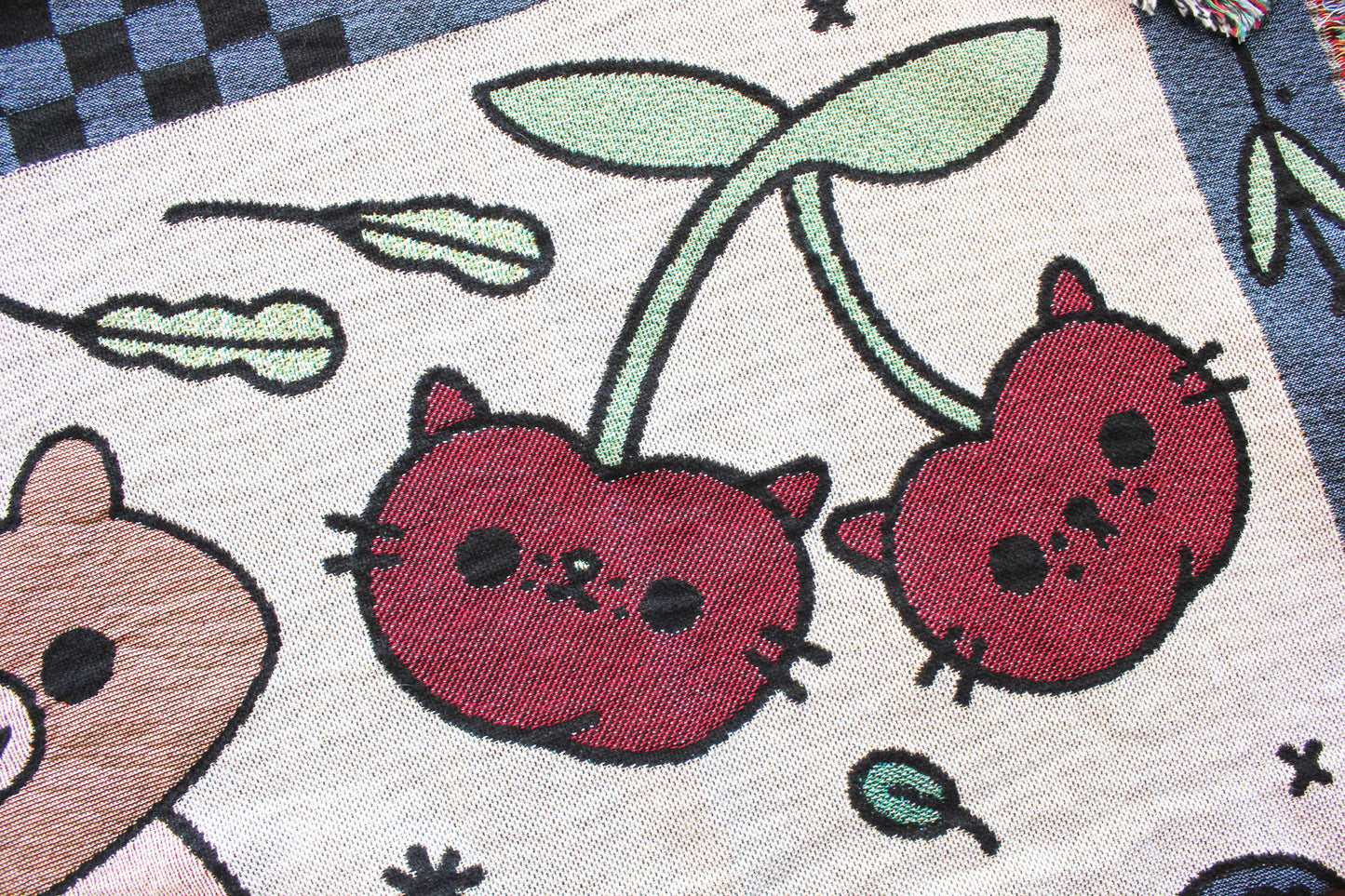 Fruit and Veggies Creature Blanket