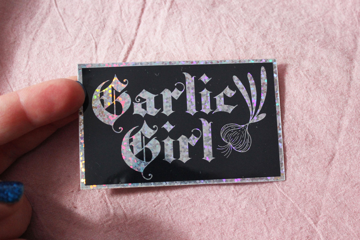 Garlic Girl Sticker