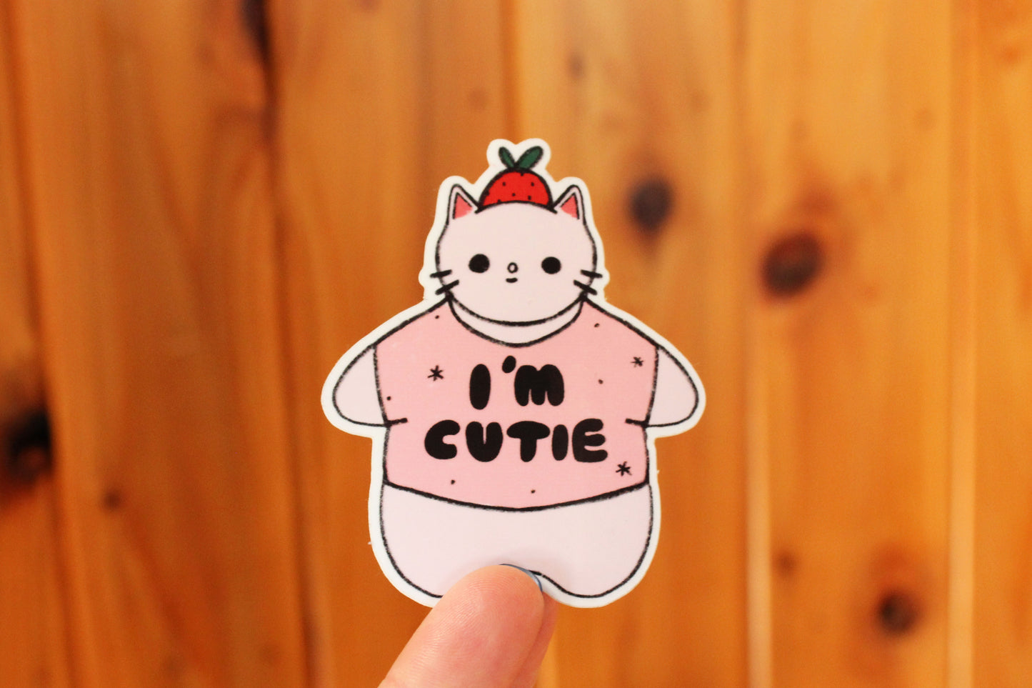 I'm Cutie Sticker