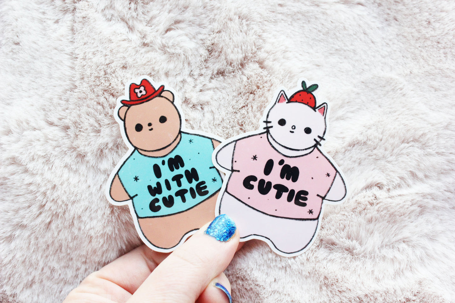 I'm With Cutie Sticker