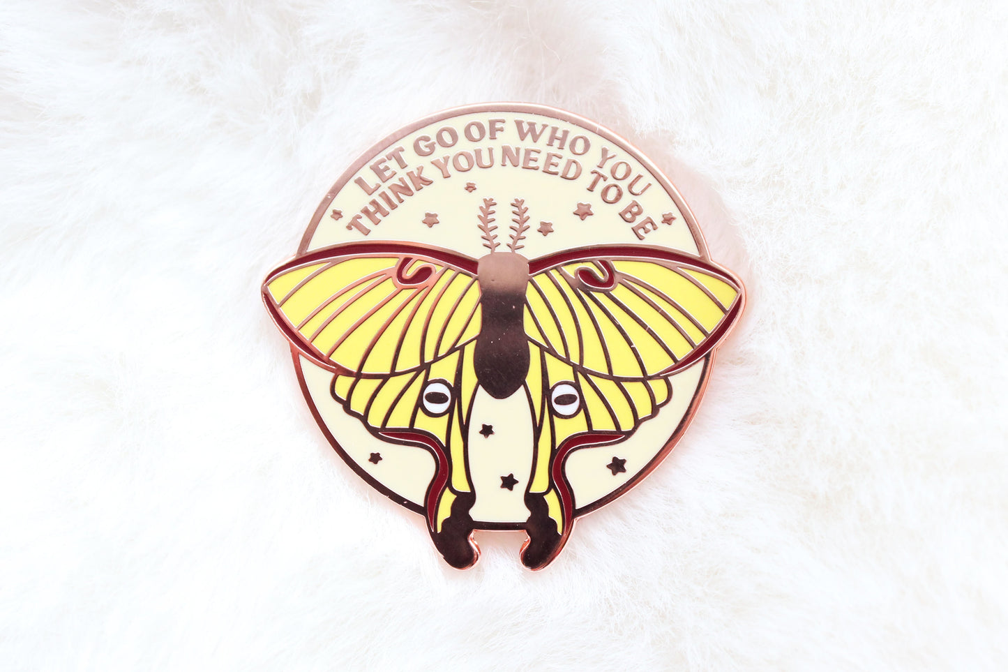 Luna Moth Enamel Pin