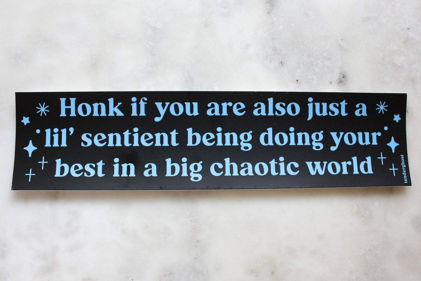 Sentient Being Bumper Sticker