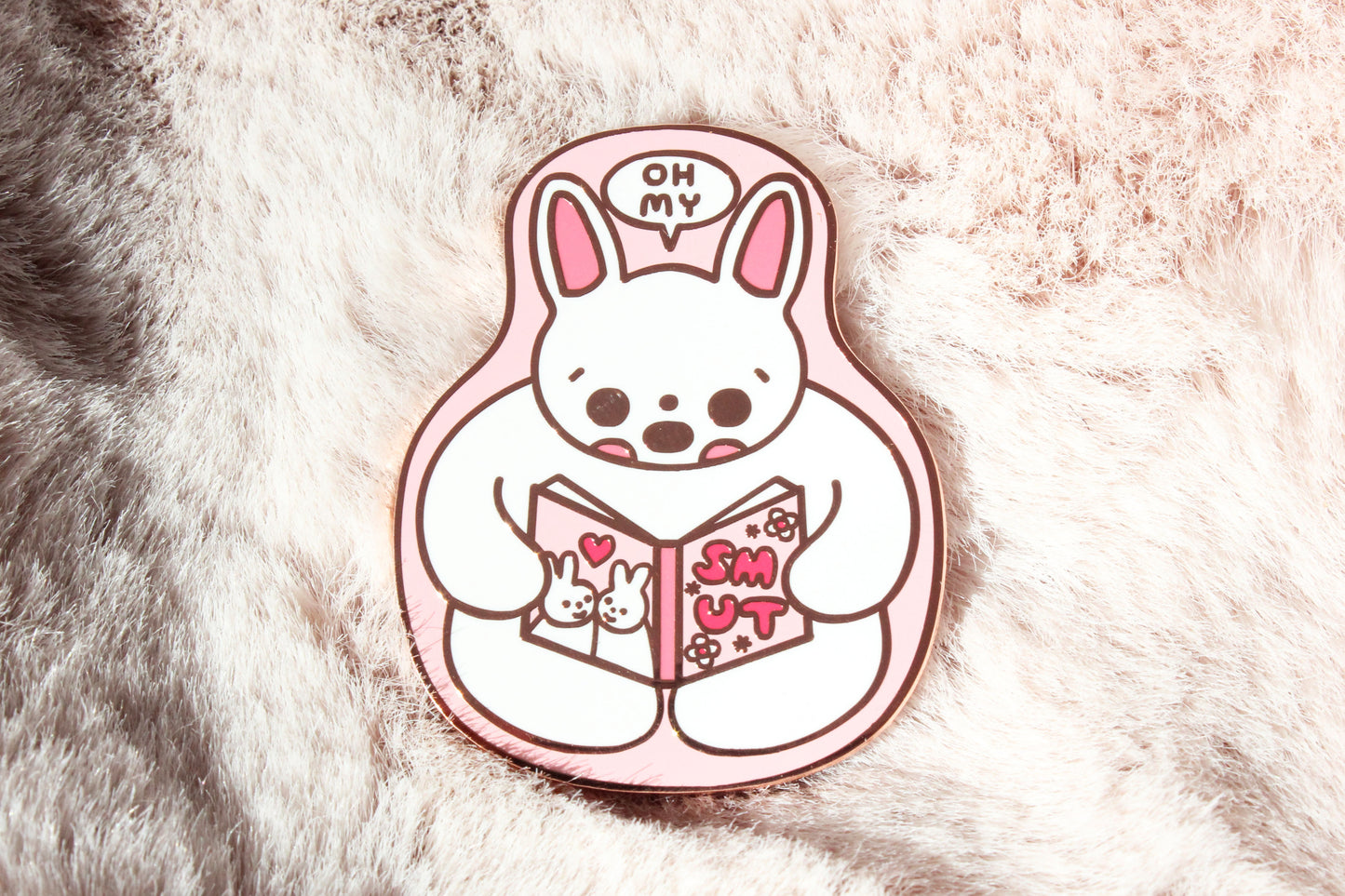 Smut Enamel Pin