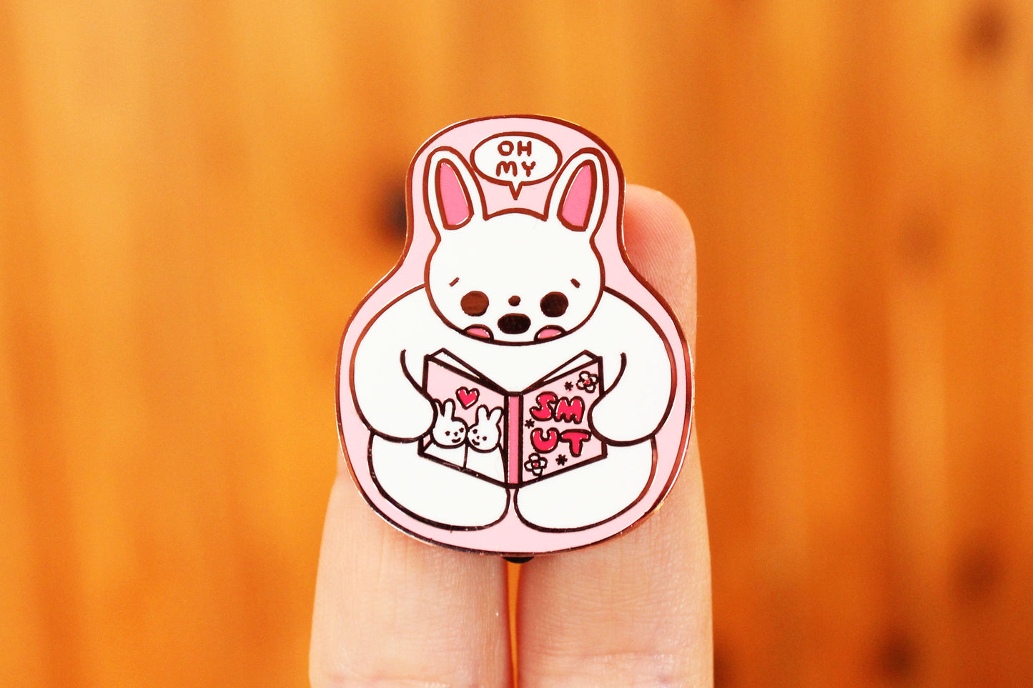 Smut Enamel Pin