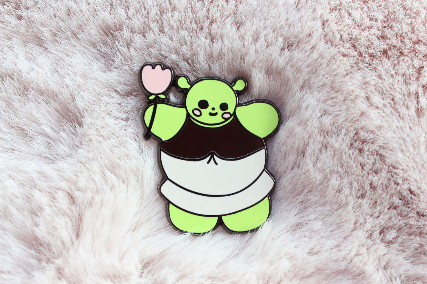 Tiny Ogre Enamel Pin