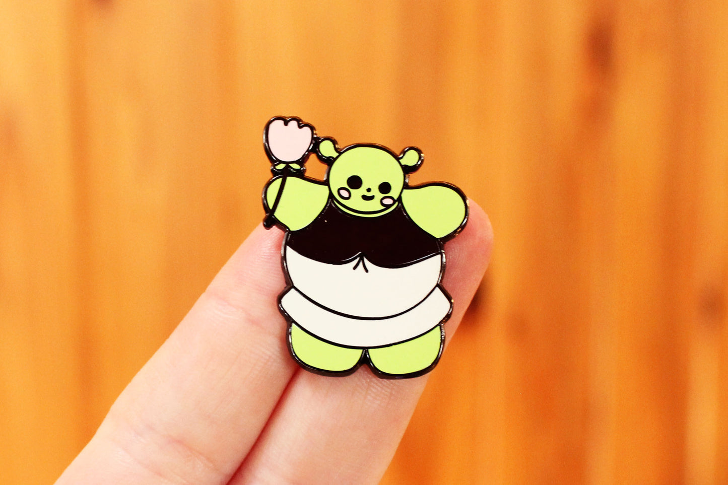 Tiny Ogre Enamel Pin