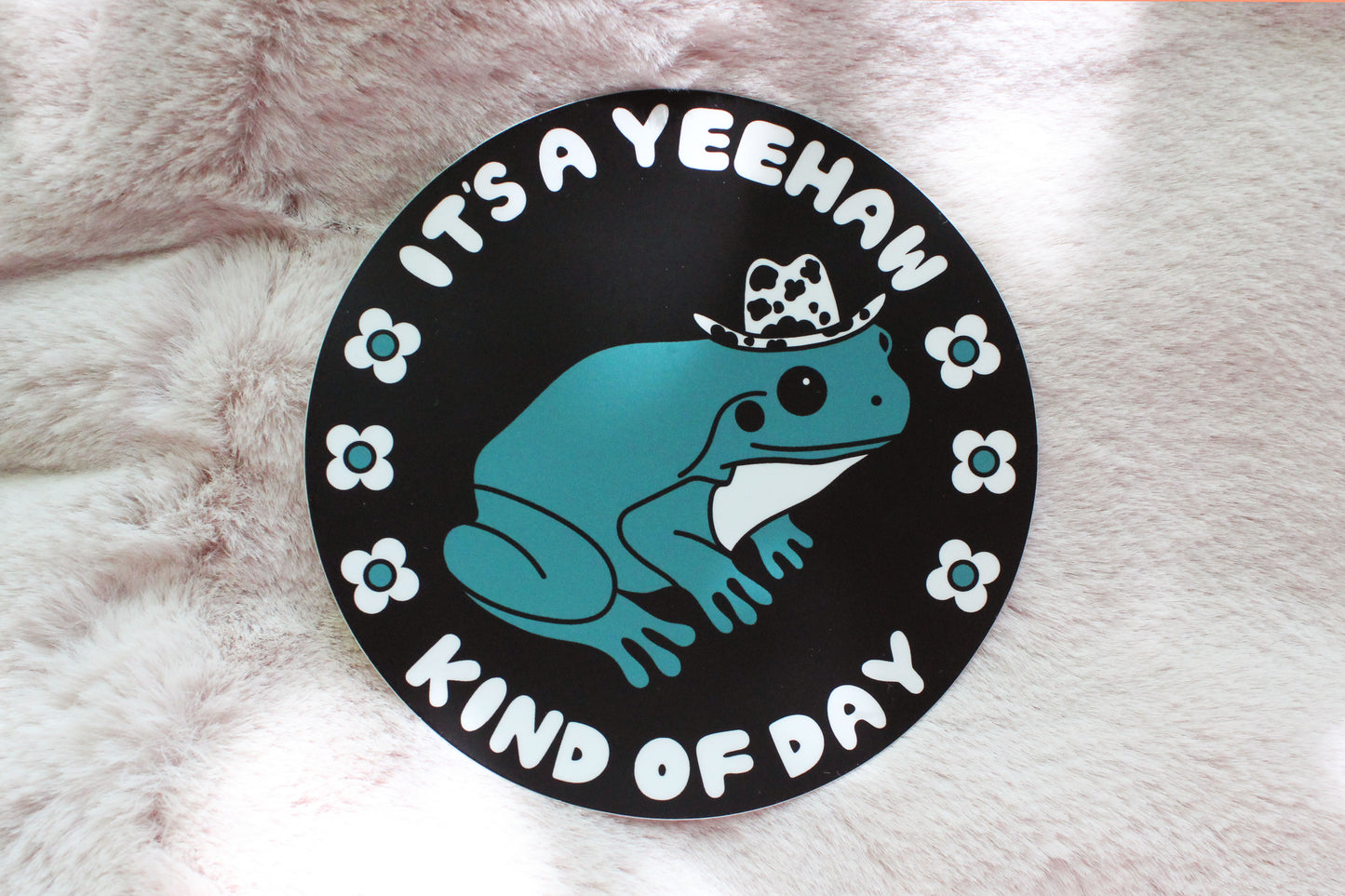 Yeehaw Kinda Day Bumper Sticker