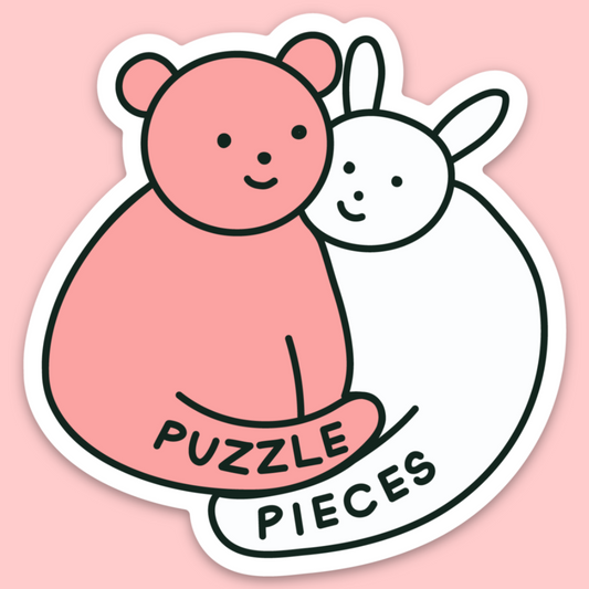 Puzzle Pieces Sticker