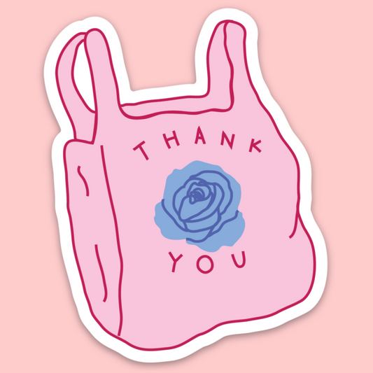 Thank You Bag Sticker