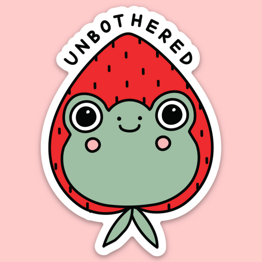 Unbothered Sticker