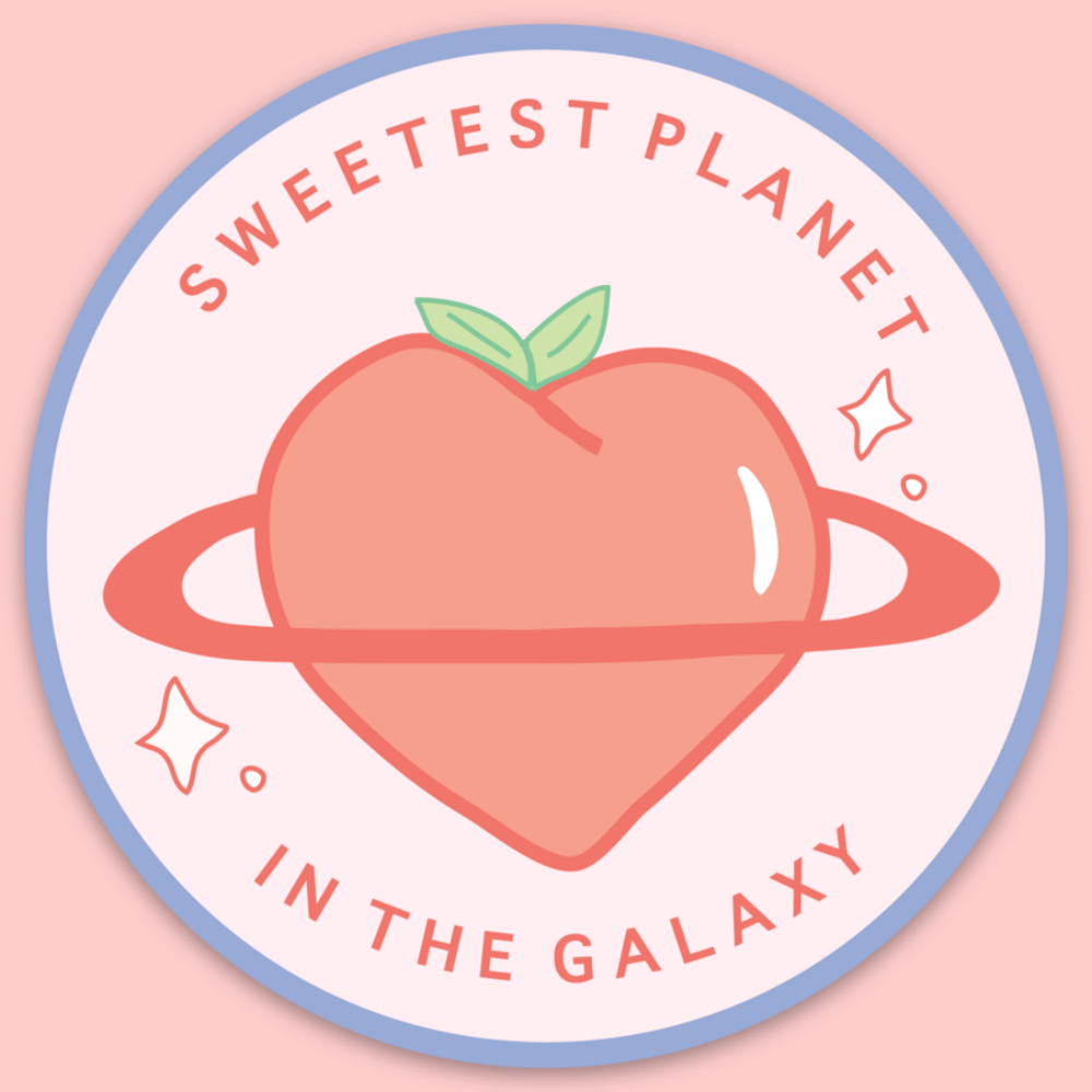 Sweetest Planet Sticker