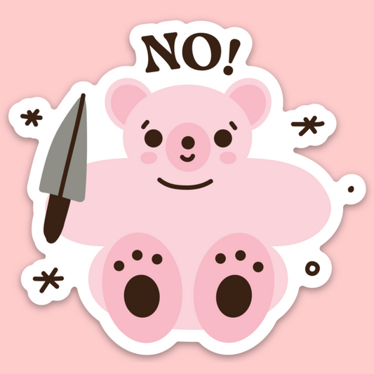 No! Sticker