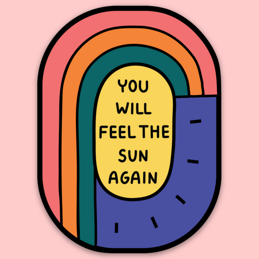 Feel The Sun Sticker