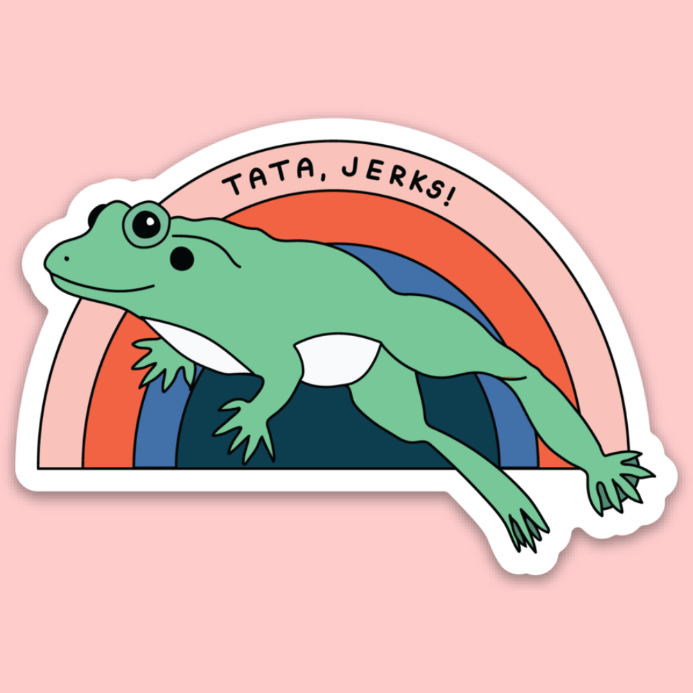 Tata Jerks Sticker