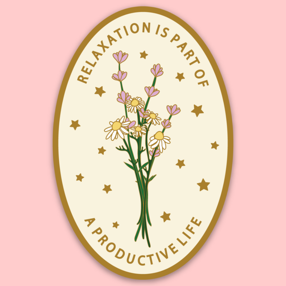 Relaxation Sticker Relaxation Sticker – Tender Ghost