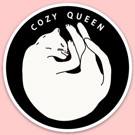 Cozy Queen Sticker