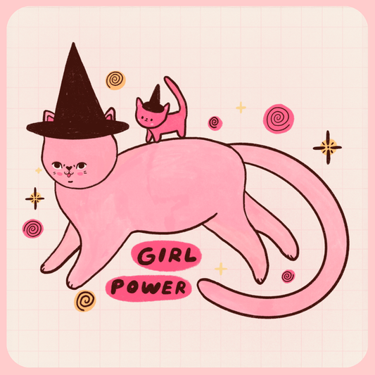 Girl Power Sticker