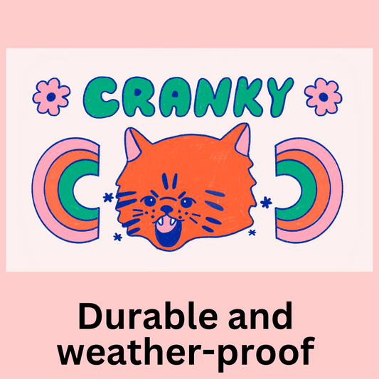 Cranky Bumper Sticker