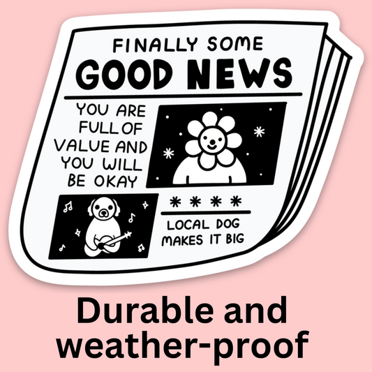 Good News Bumper Sticker