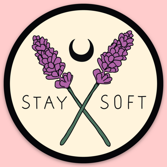 Stay Soft Sticker