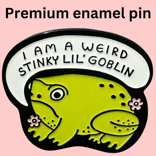 Stinky Goblin Enamel Pin