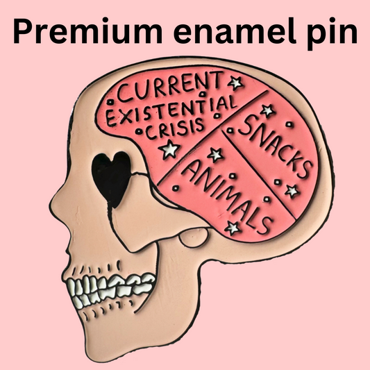 Current Existential Crisis Enamel Pin