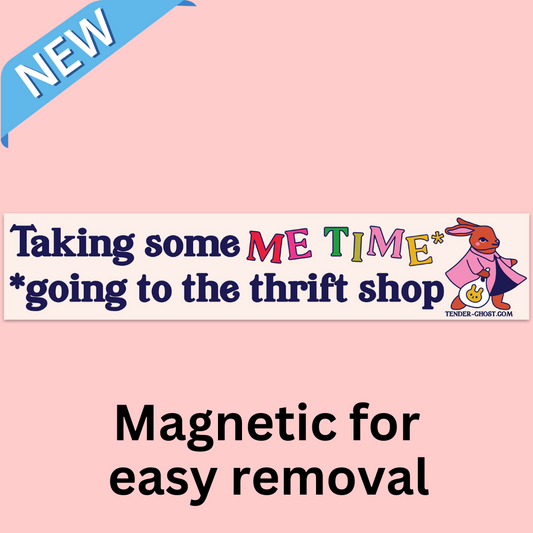 Me Time Bumper Magnet