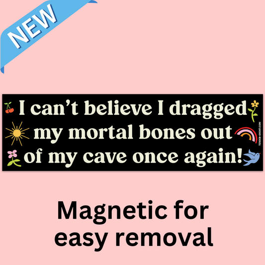 Mortal Bones Bumper Magnet