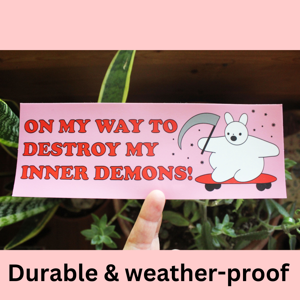 Inner Demons Bumper Sticker