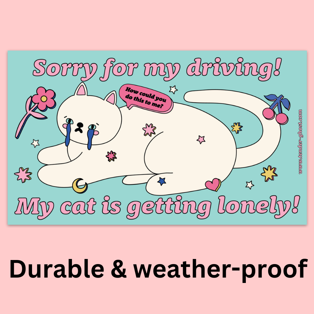 My Cat Is Getting Lonely Bumper Sticker