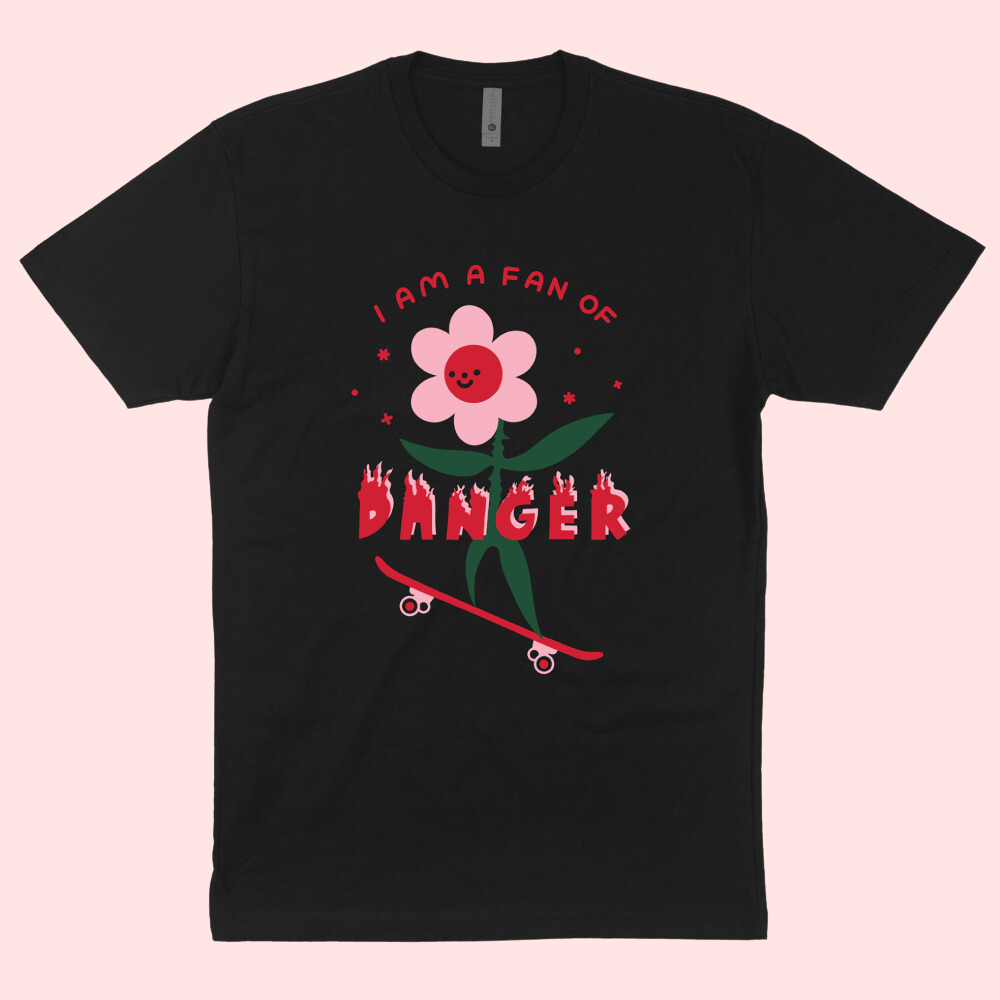 Fan Of Danger Tee â Tender Ghost
