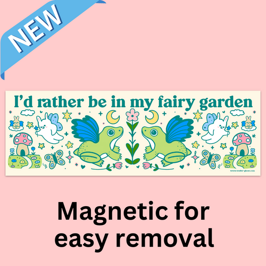 Fairy Garden Bumper Magnet