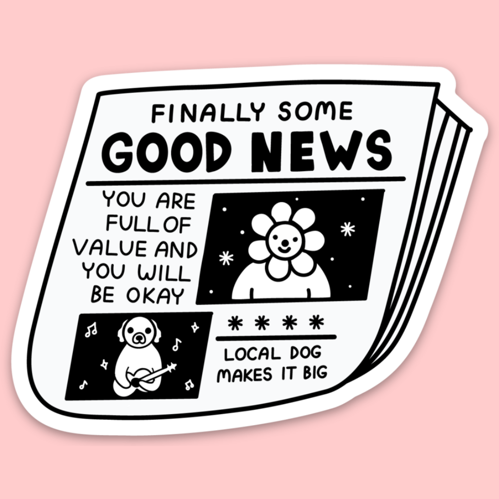 Good News Sticker