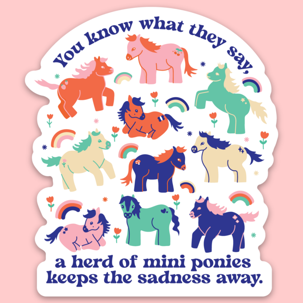 Mini Ponies Sticker