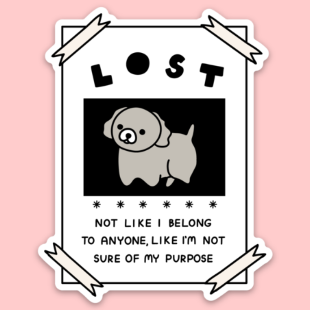 Perdida Sticker Lost Sticker – Tender Ghost