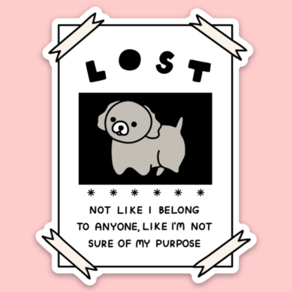 Lost Sticker – Tender Ghost