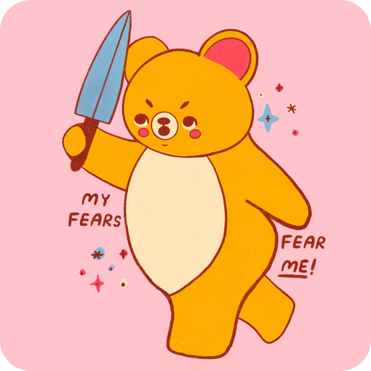 My Fears Fear Me Sticker