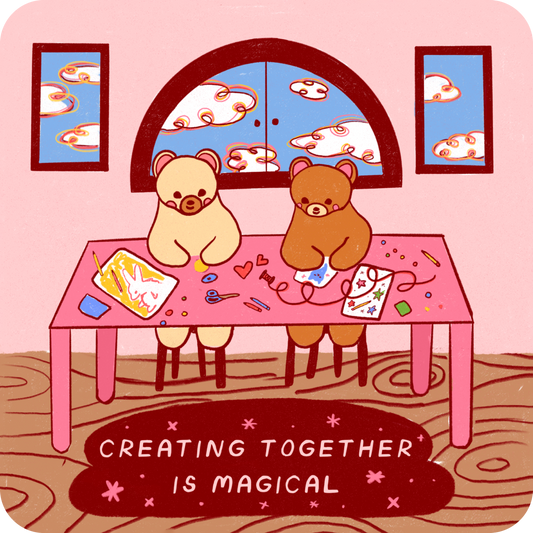 Creating Together Sticker