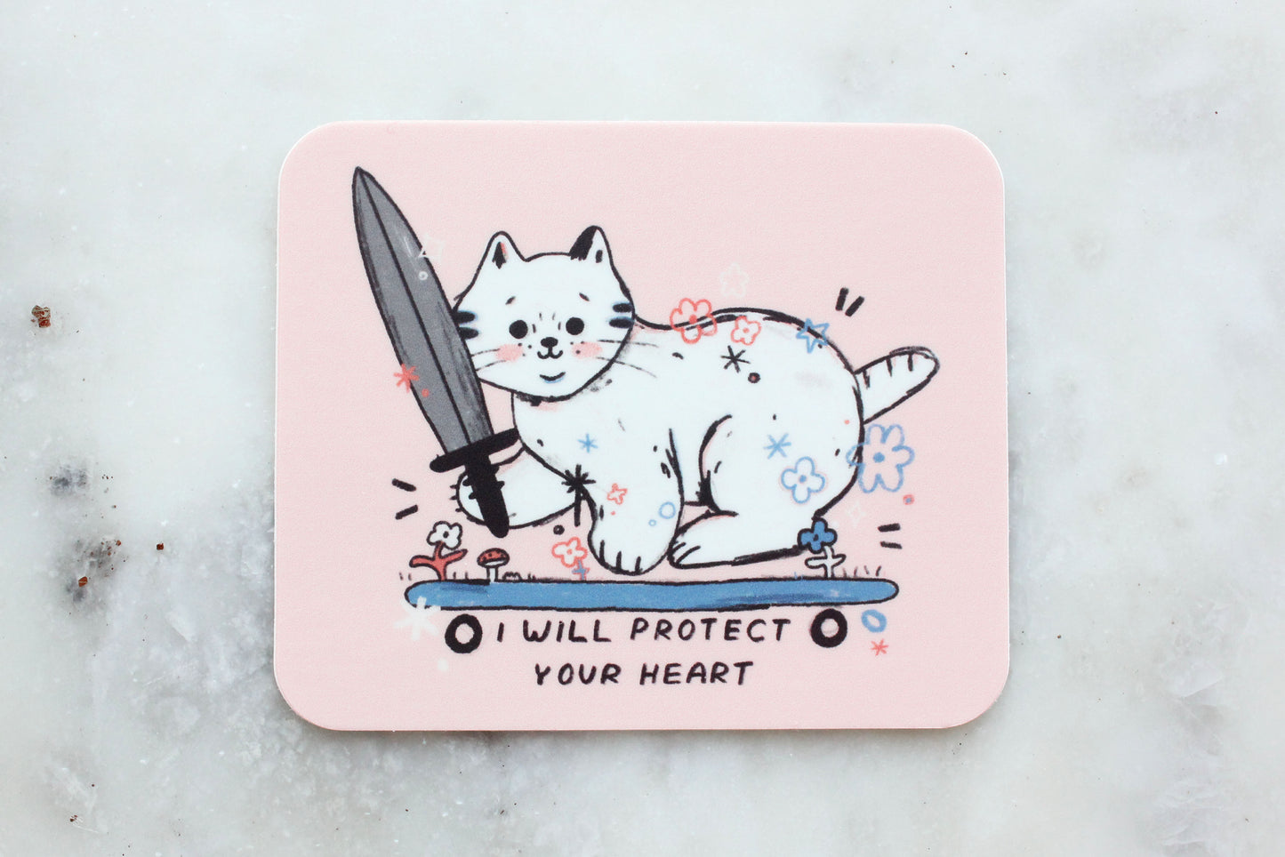I Will Protect You Sticker