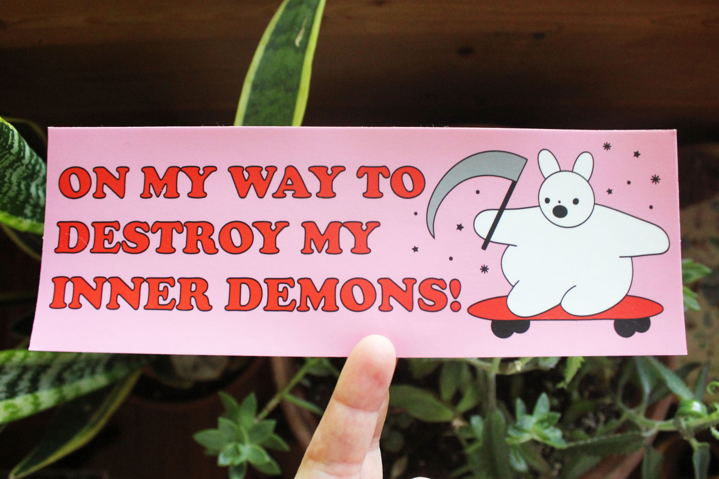 Inner Demons Bumper Sticker