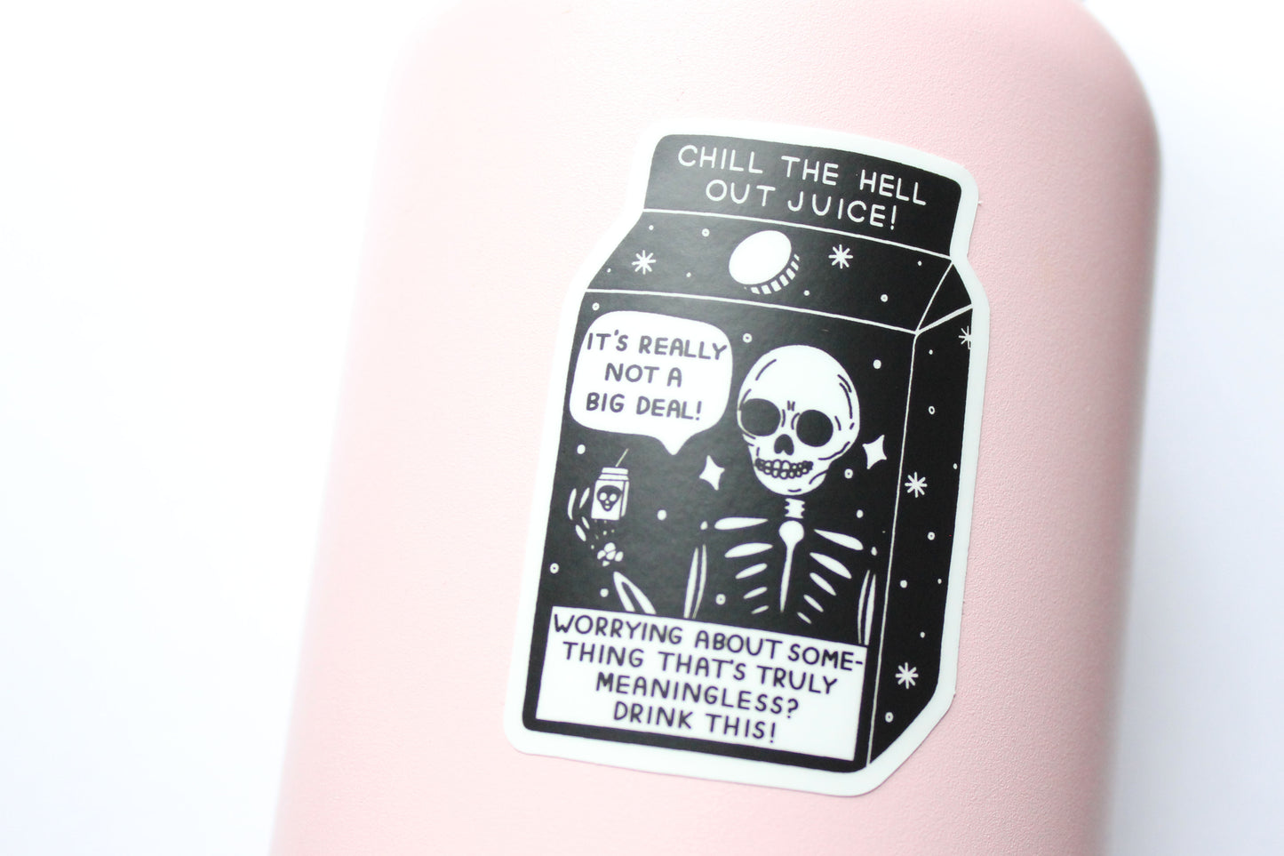 Chill The Hell Out Sticker