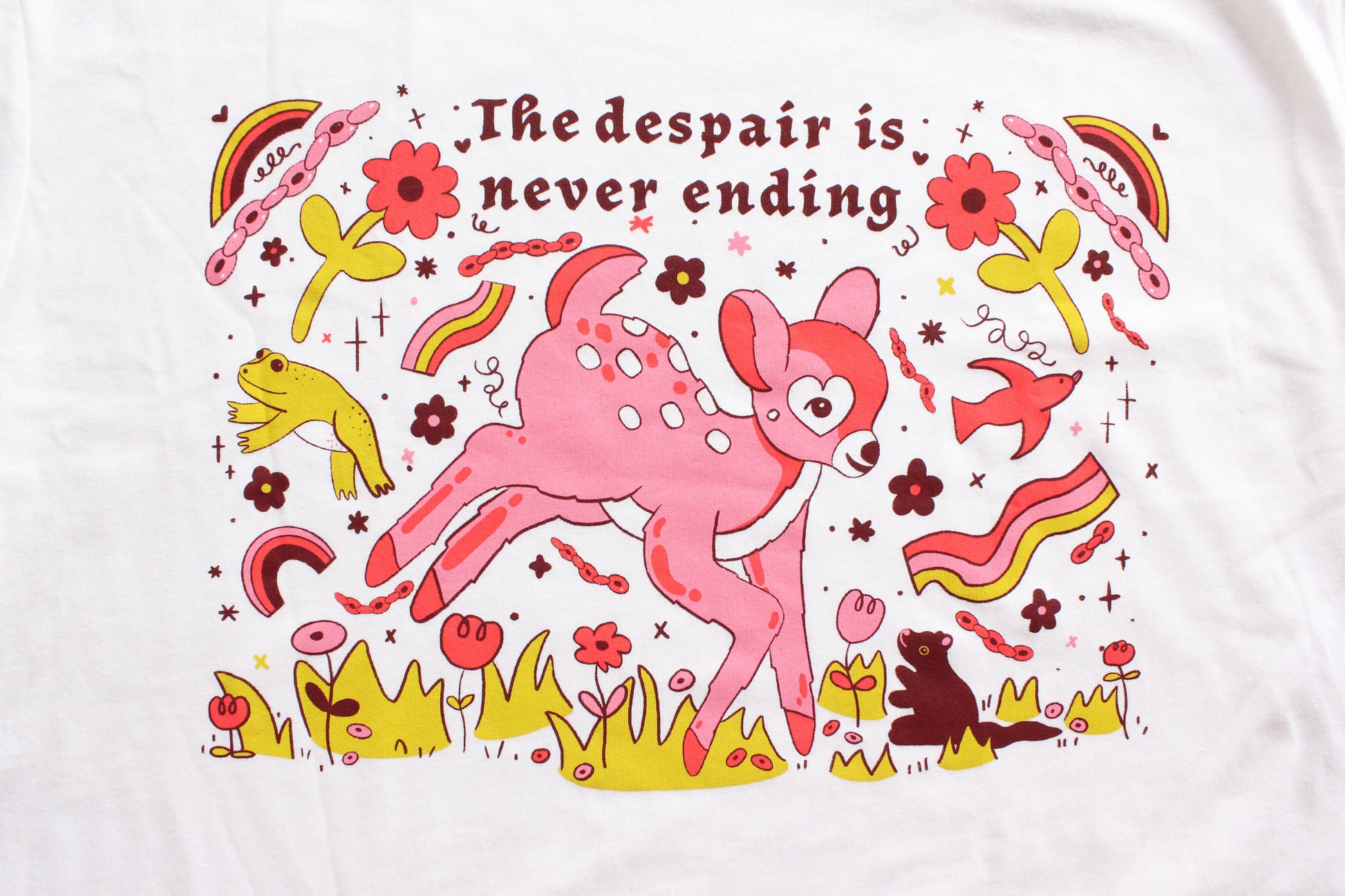 The Despair Is Never Ending Tee Tender Ghost